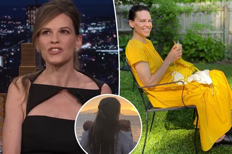 hilary swank nackt|Hilary Swank stripped down for nude shoot before twins birth